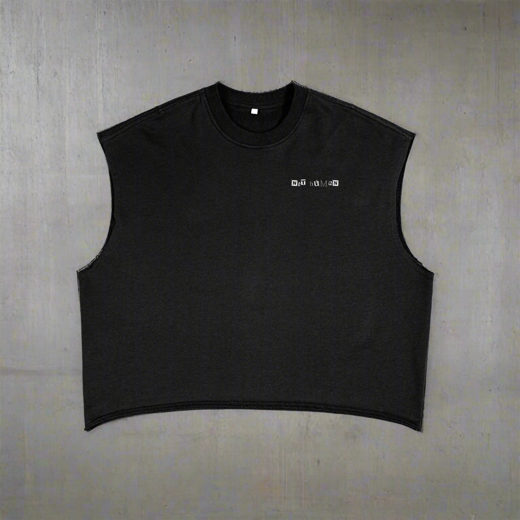 French Terry Boxy Tank Top