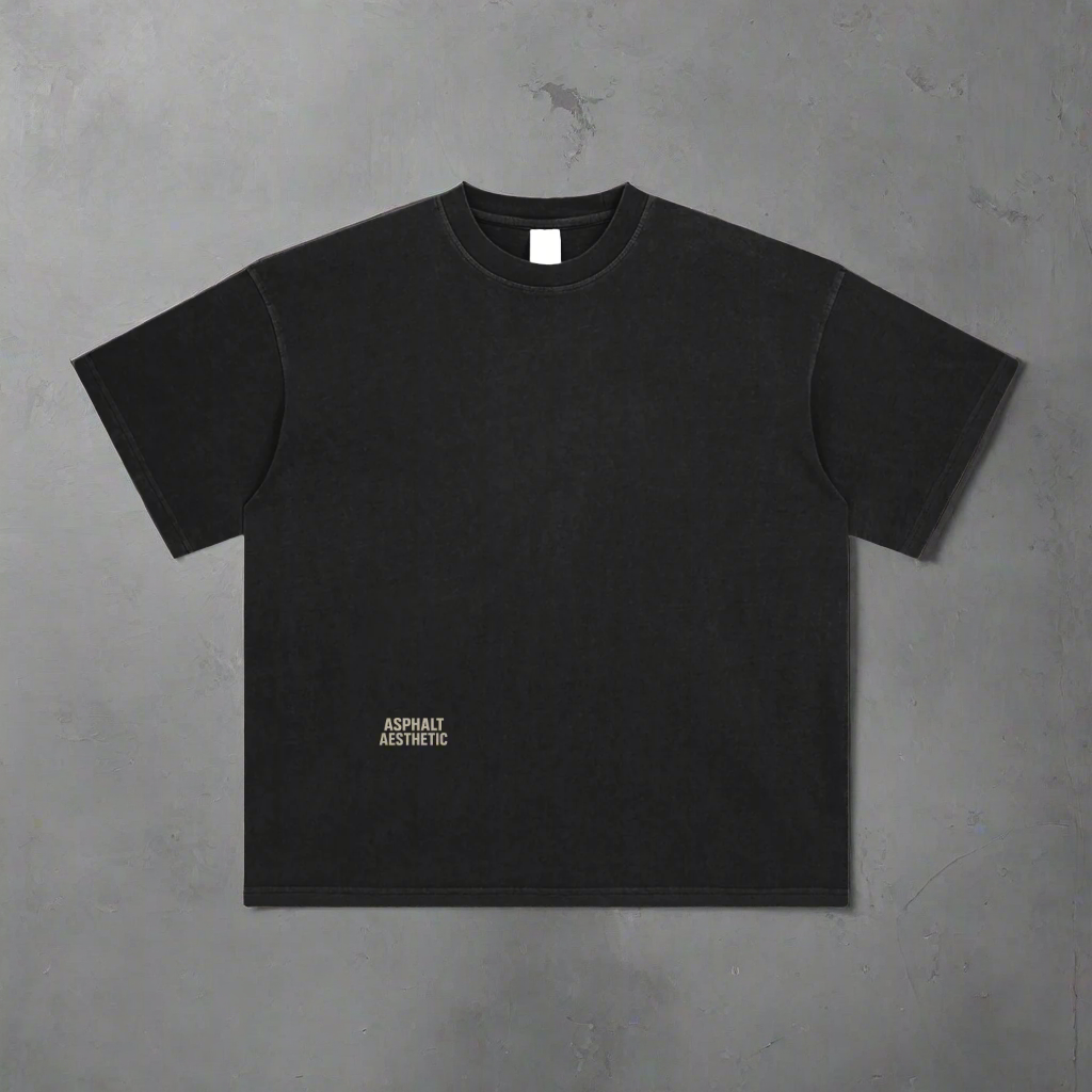Enzyme Washed T-Shirt