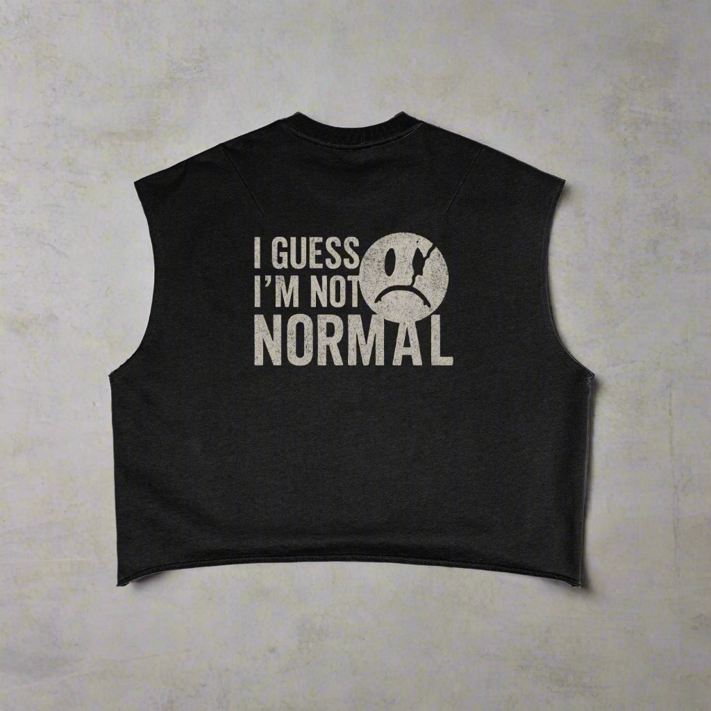 French Terry Boxy Tank Top