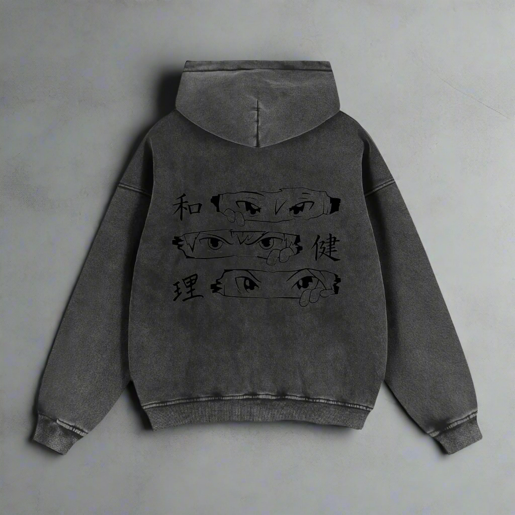 Zip-Through Boxy Fleece Hoodie