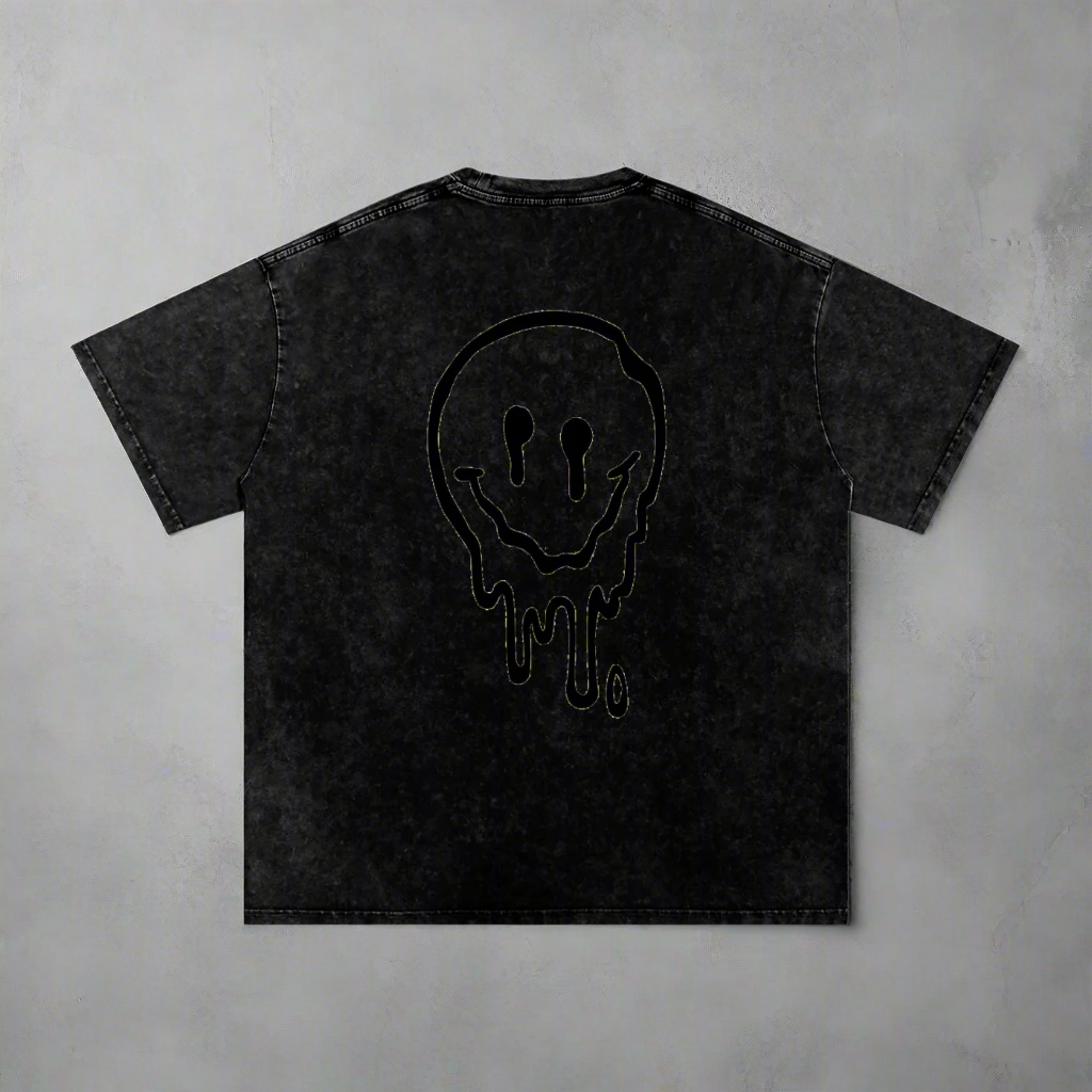 Acid Wash Oversize T-Shirt - 250 GSM
